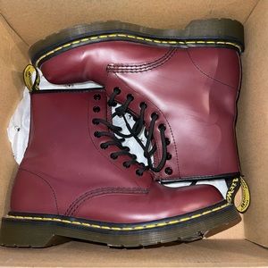 Burgundy Dr. Martens